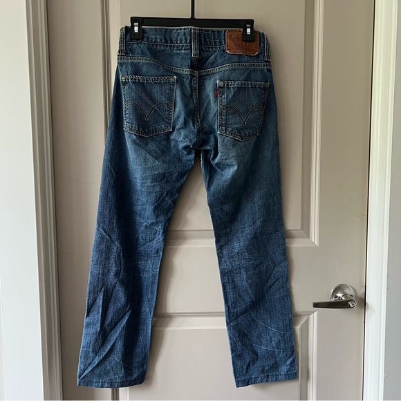 LEVI’S 511™ SKINNY FIT® FLEX MEN'S 100% cotton blue JEANS size 29W 32L - Picture 7 of 16